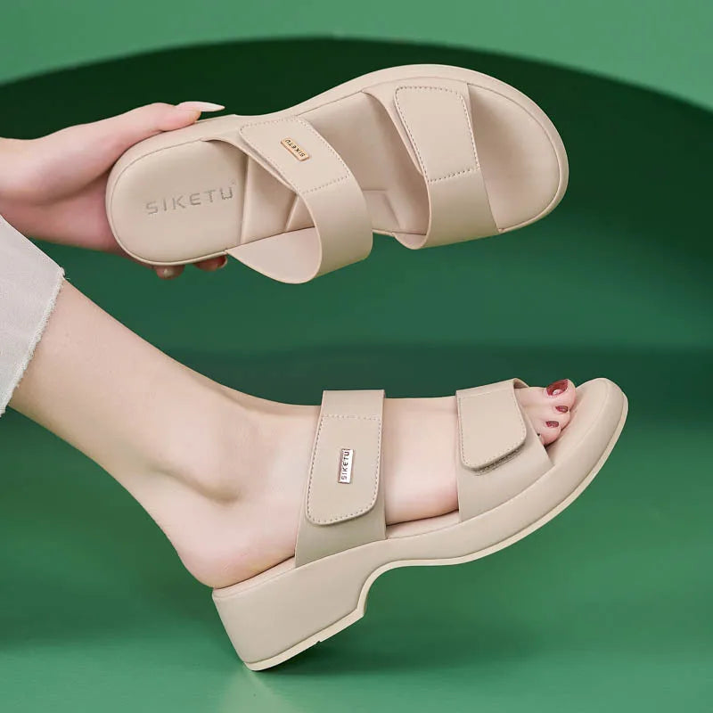Women's Slippers Shoes Comfortable Breathable Home Footwear Soft Slip-On Design for Women