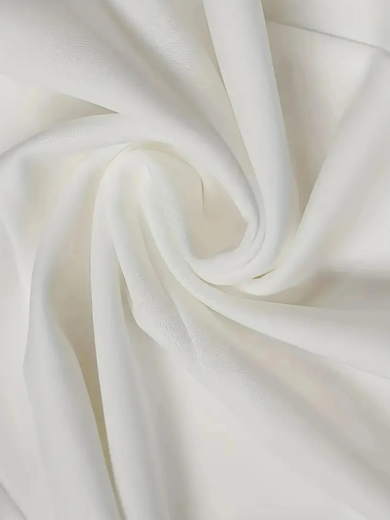 Women's White Two-Piece Suit Set, Double Breasted Long Sleeved Lapel Suit Jacket and High Waisted Slim Pants