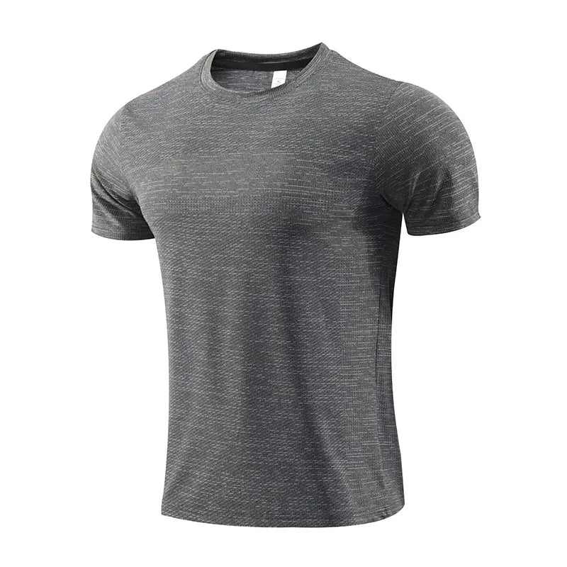 2025 Summer Running T-Shirts for Men High Quality Oversize Tees Breathable Fabric Basketball Soccer Workouts All Day Comfort