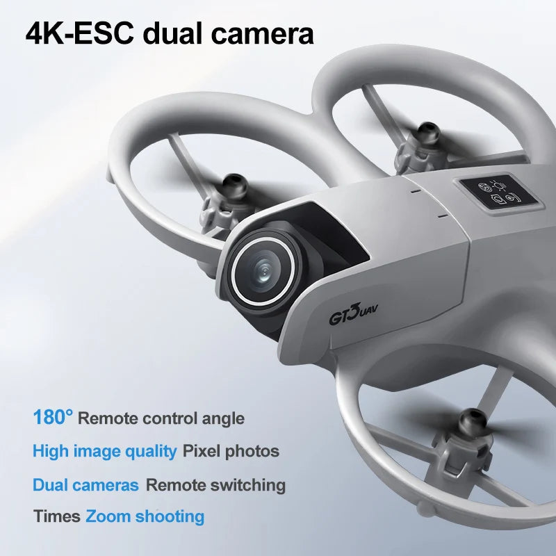NEW Original GT3 MINI Drone 8K GPS Professional HD Aerial Photography Remote Control Aircraft HD Dual Camera Quadcopter Toy Gift