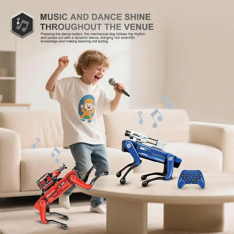 Intelligent AI RC Robot Dog Voice Dialogue APP Remote Control Programming Singing Dancing Machine Dog Kids Toys
