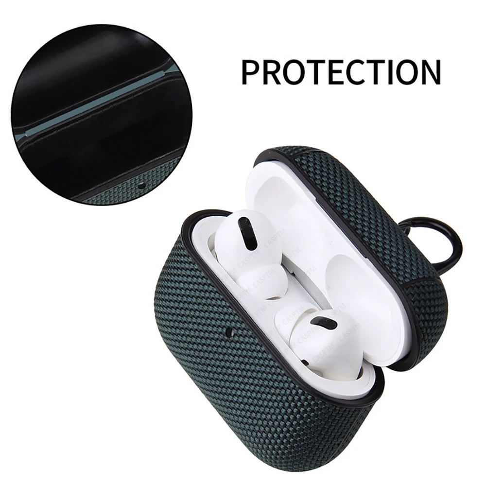 Case for Airpods 4 2024 nylon For AirPodsPro Textile Cloth Air pods 3 2 Airpod pro anti Fingerprints protector for Airpods pro 2