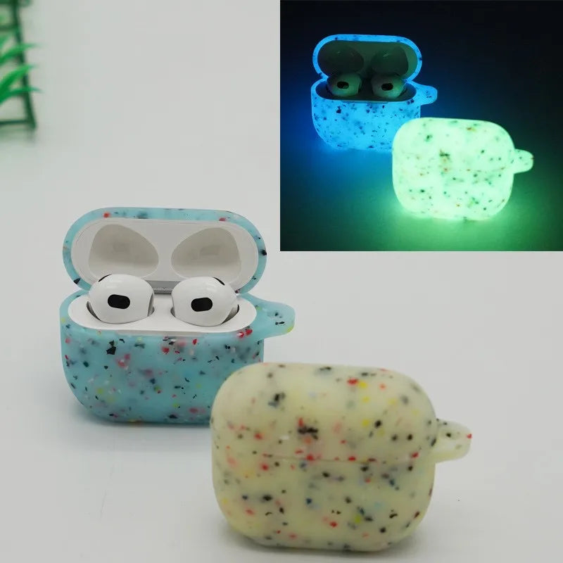 Night Light Luminous Silicone Soft Cover for Airpods Pro Protective Case for AirPods Pro 2 3rd 2rd Generation Headphone Cover