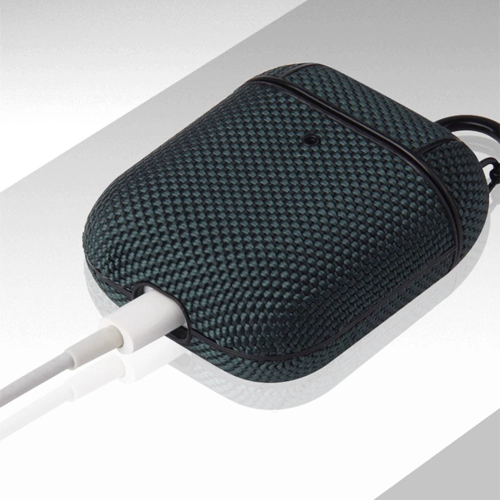Case for Airpods 4 2024 nylon For AirPodsPro Textile Cloth Air pods 3 2 Airpod pro anti Fingerprints protector for Airpods pro 2