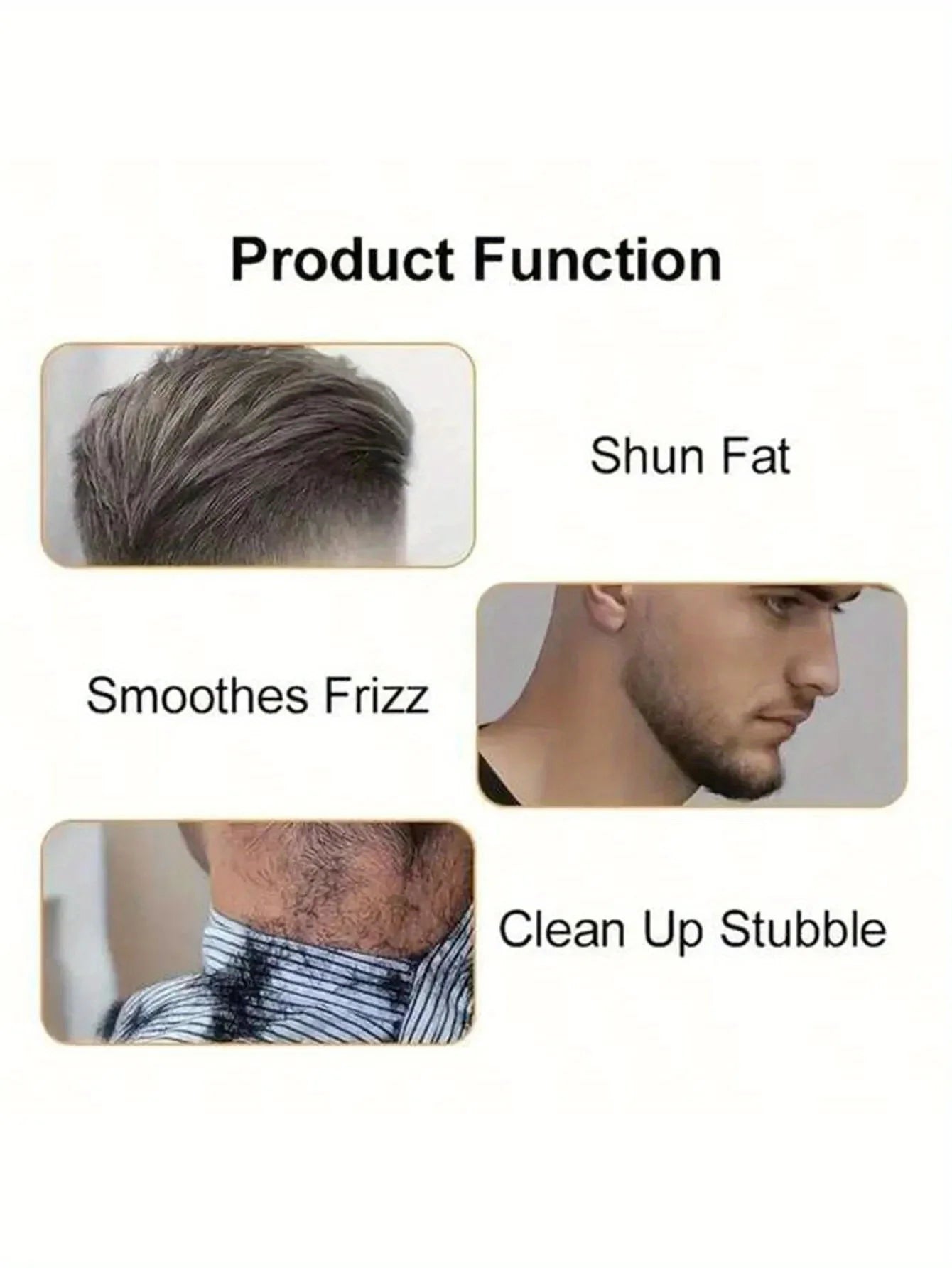 LCD Electric Hair Clipper for Men Oil Shaving Head Pusher Sculpture Shaver Rechargeable Hair Trimmer Hairdressing Set Gifts