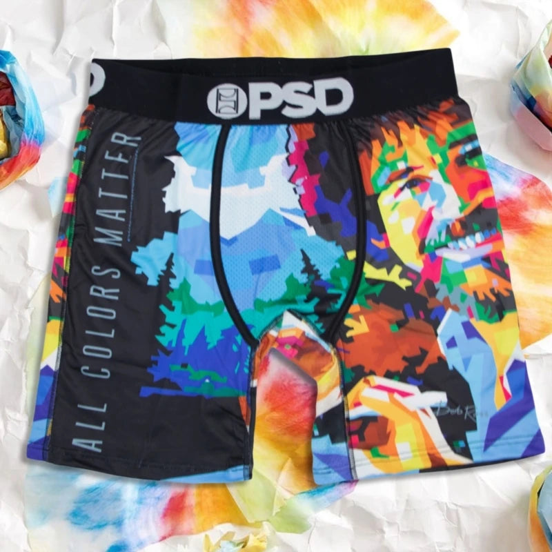 Sexy Men Underwear Boxers Printed Man Boxershorts Summer Breathable Men's Panties Lingerie Plus Size Men Boxer Briefs Underpants