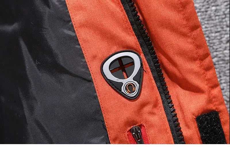 New Thermal Winter Skiing Down Jacket Ski Suit Men Snowboard Bibs Pants Warm Set Male Snowmobile Clothing For Wear Overalls