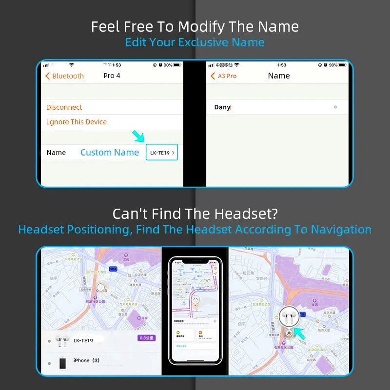 Air Pro Wireless Earphones Bluetooth Headset Pro 2 TWS Earbuds USB-C Type Cable Pop-up Window For IOS Android With Box Full Set