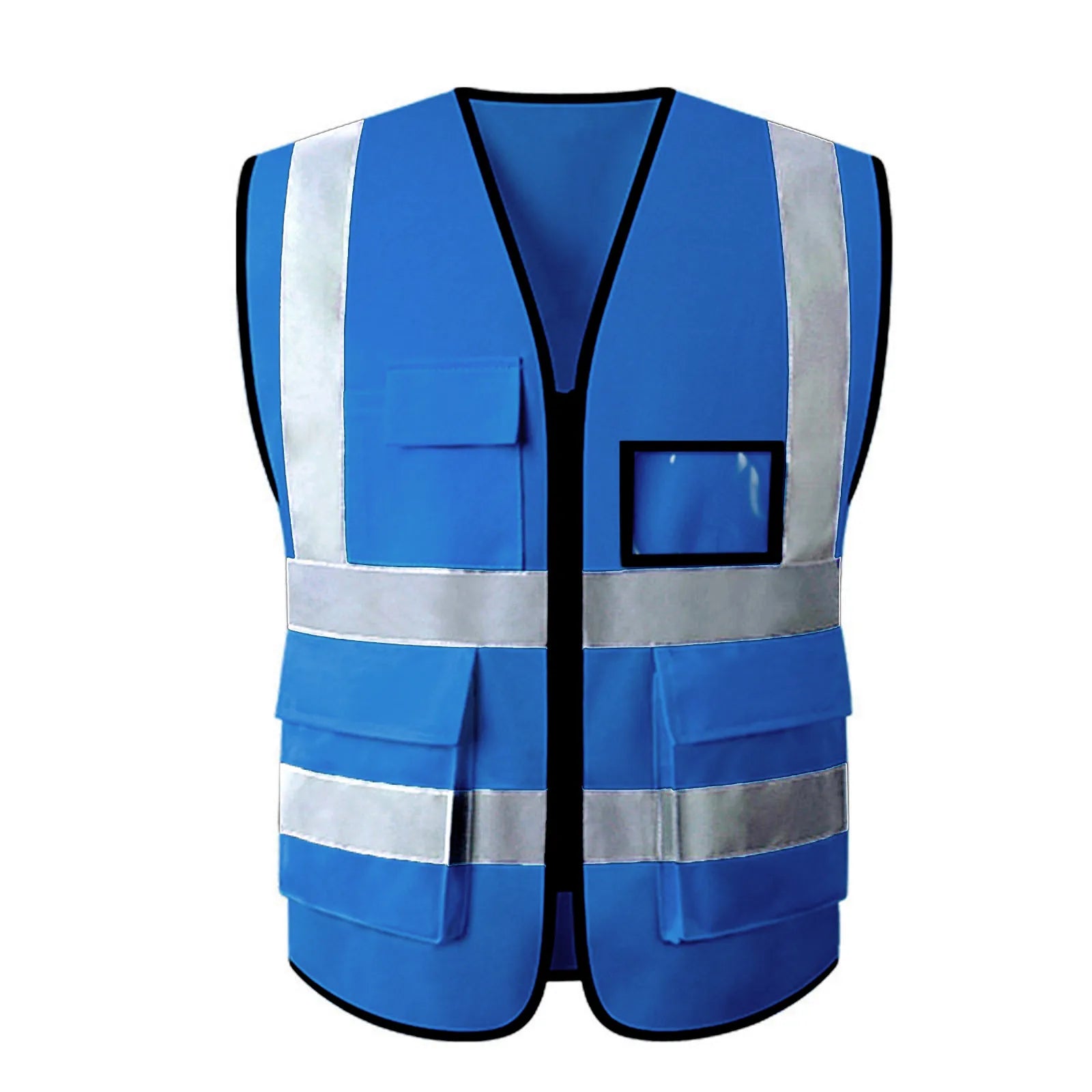 Adjustable Reflective Highlight Security Vests High Visibility Safety Vest Traffic Night Outdoor For Running Cycling Sports