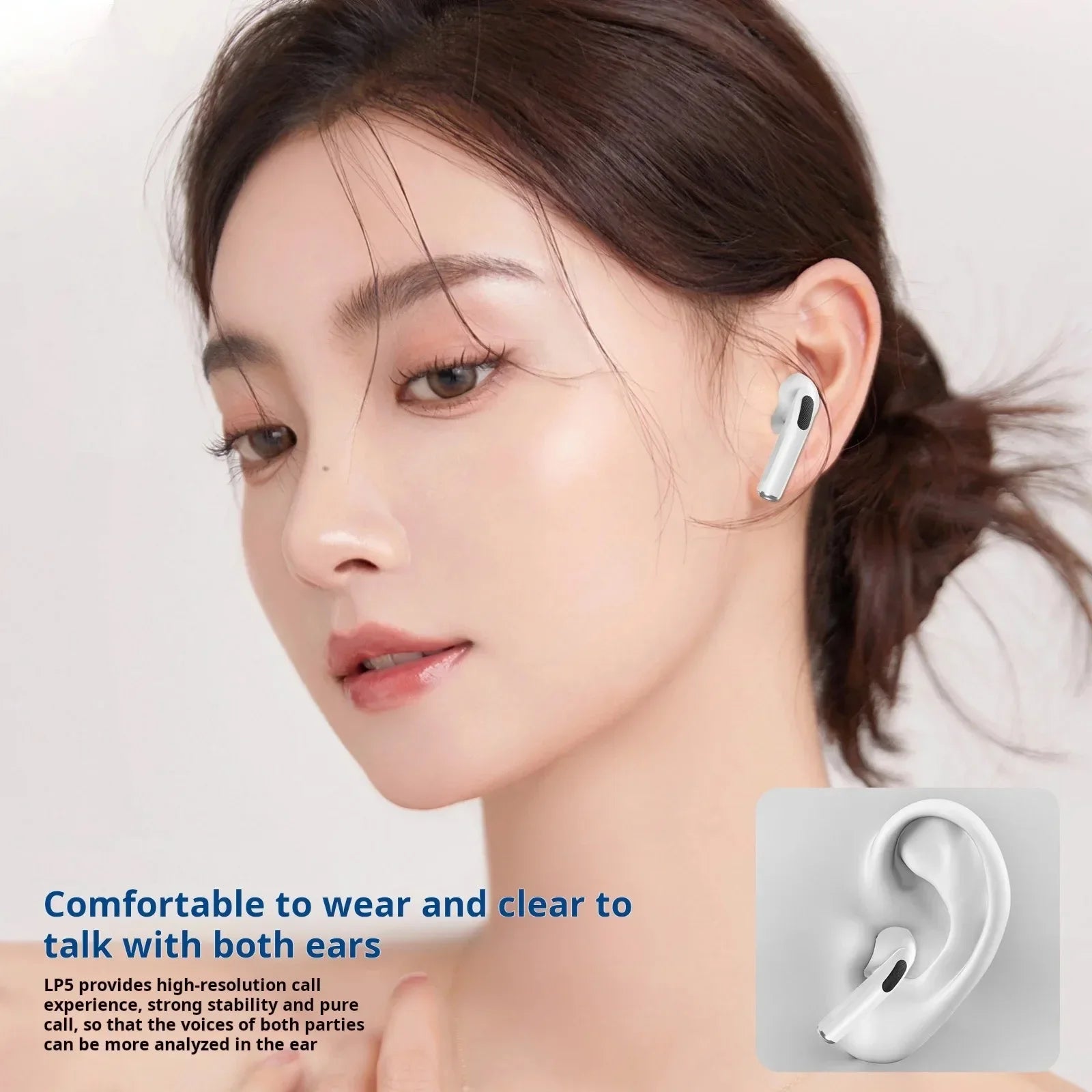 For Original AirPods Pro5 pro 5C-type Wireless Headphone Bluetooth Earphone e In Ear Tws GamingSports Headphones Air Smartphones