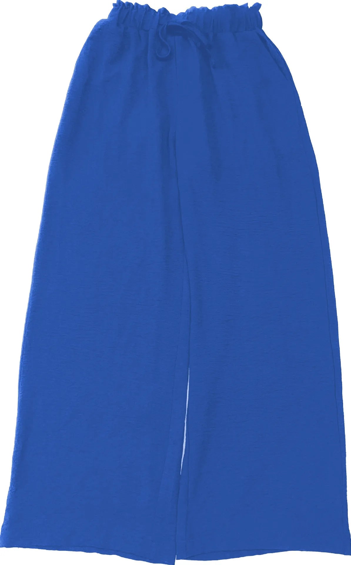 2025 Cross border Women's Four Seasons Wide Leg Loose Drawstring Casual Fashion Pants