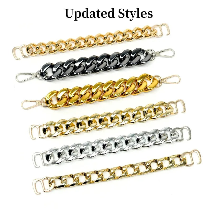 Women Shoes Chains Buckle Charms Croc Clog Sandals Hole Shoes DIY Detachable Chain For Kids Boys Girls Gifts Shoes Decorations