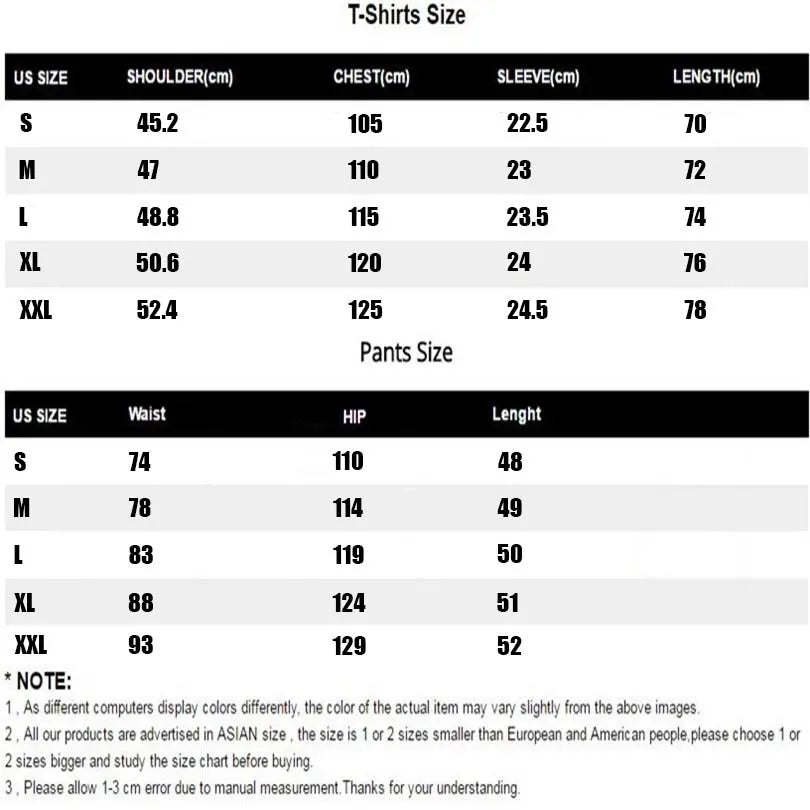 Men's Summer New casual sportswear set Fashion breathable outdoor men's women's short-sleeved T-shirts training shorts