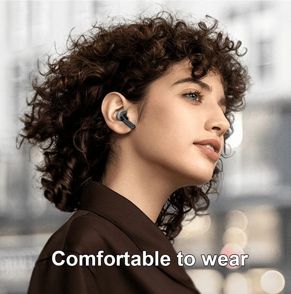 Original Thinkplus Wireless Bluetooth Earphones ANC Noise Reduction Earbuds HD Mic Call Gamer Headsets LED Touch Screen Control