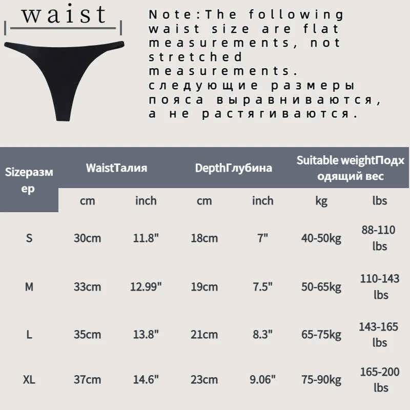 Ice Silk Seamless Panties For Women Soft Thin Band Thongs Woman Satin Underwear Female Bikini Panties String Tangas Mujer