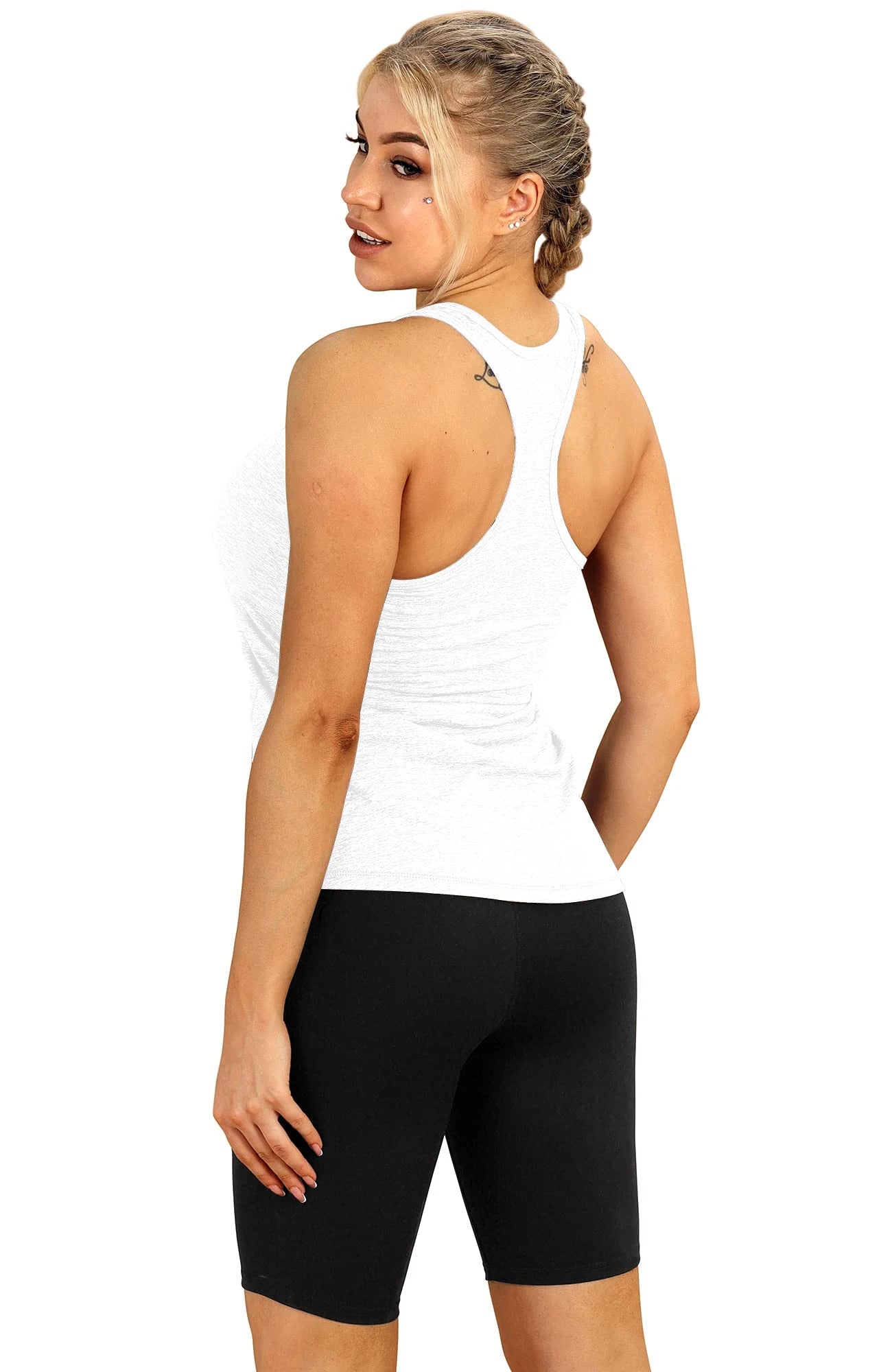 3 Pcs Women Sport tank Tops Loose Yoga Tops Quick Dry Workout Sport Tops For Women Fitness Sport Yoga Shirt