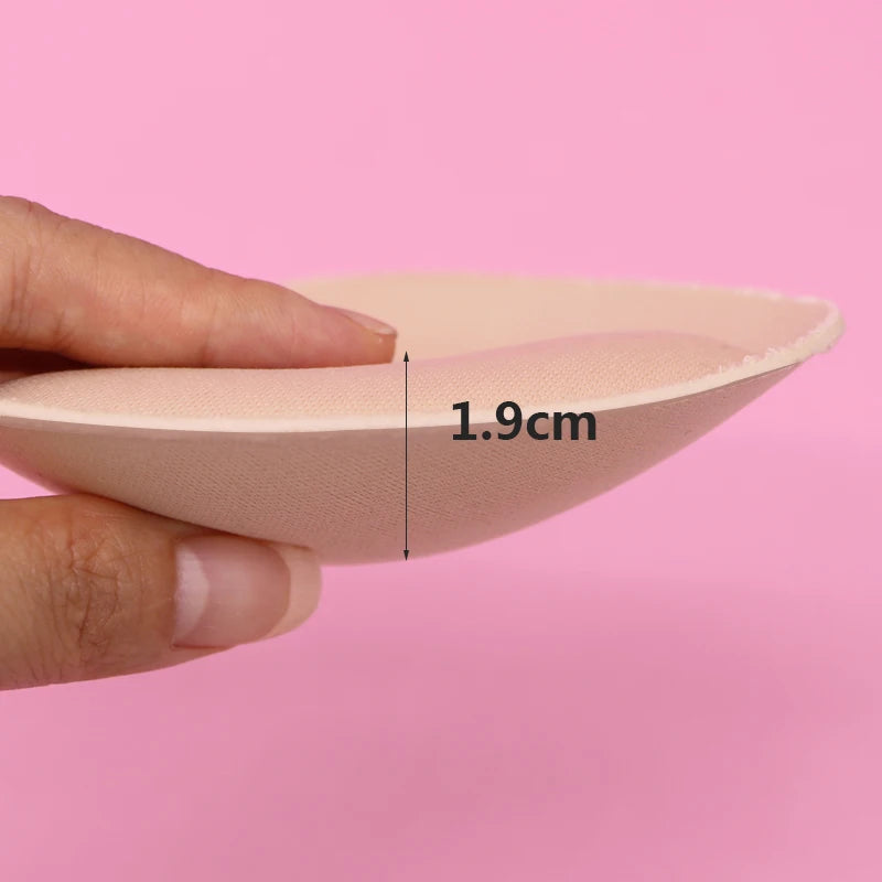 6pcs/3pair Sponge Bikini Bra Pads Push Up Breast Enhancer Removeable Bras Padding Inserts Cups for Swimsuit Padding Intimates