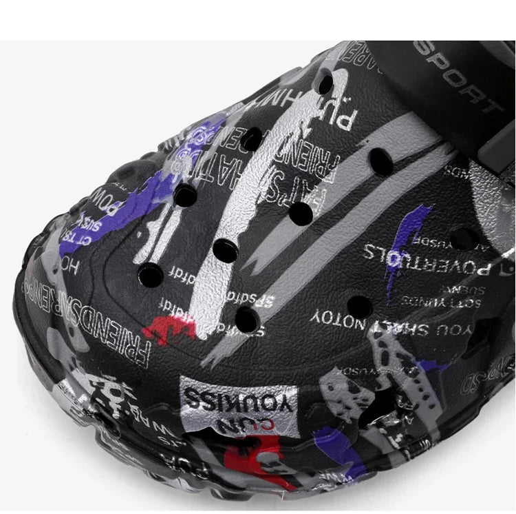 Summer Men Slippers Camouflage Platform Outdoor Clogs Shoe Women Beach Sandals Male Soft EVA Indoor Home Slides Lover Flip Flops