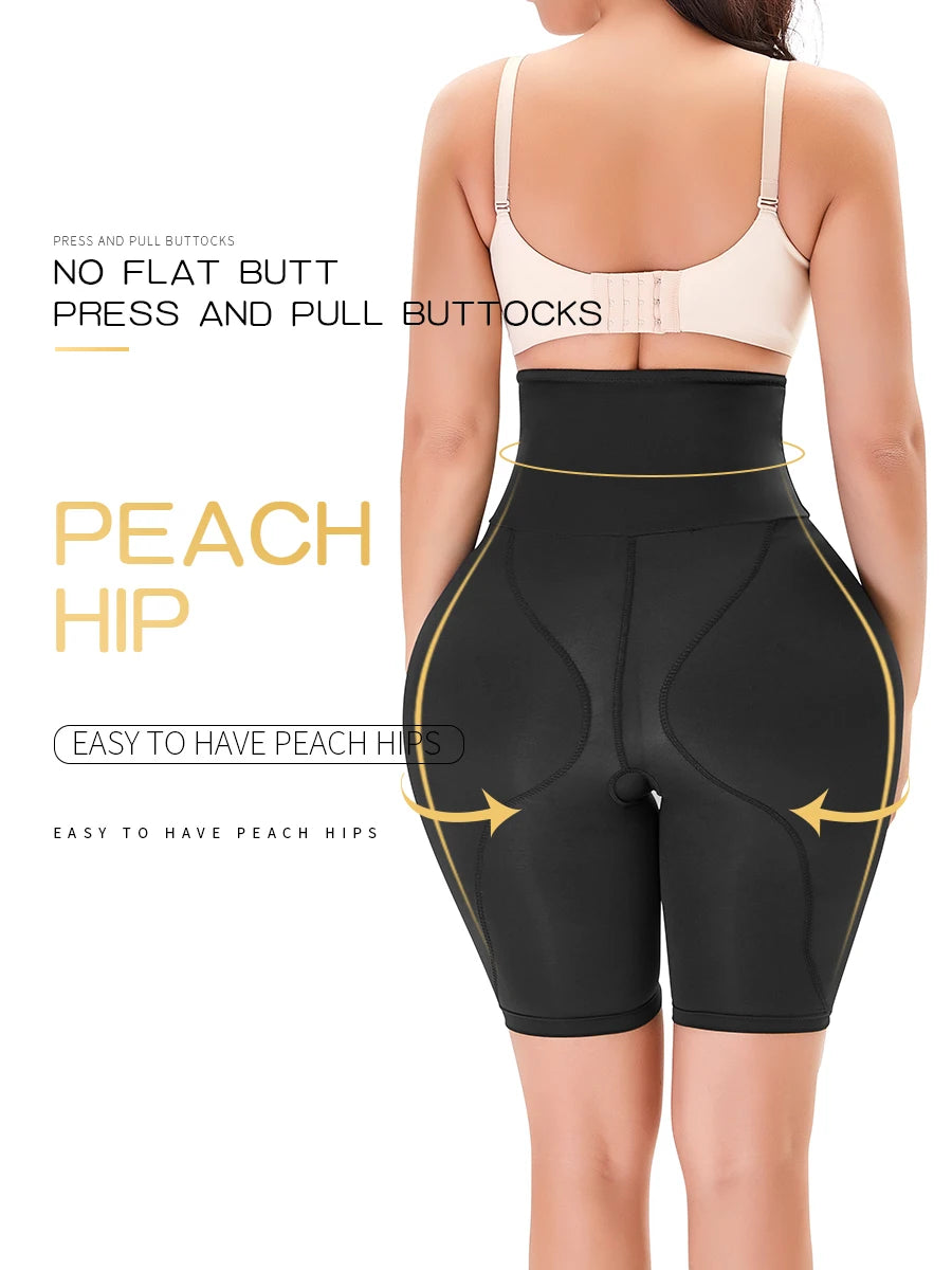 Hip Pads Shapewear Tummy Control Padded Underwear For Women Butt Lifting Panties Curvy Faja Body Shaper Thigh Slimmer Bbl Shorts