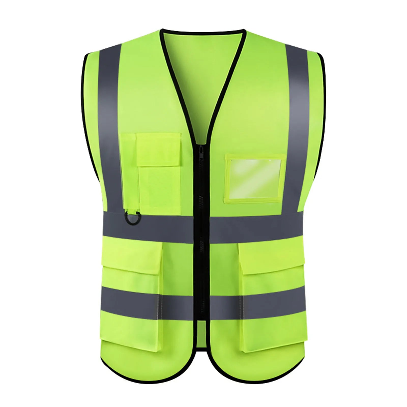 Adjustable Reflective Highlight Security Vests High Visibility Safety Vest Traffic Night Outdoor For Running Cycling Sports
