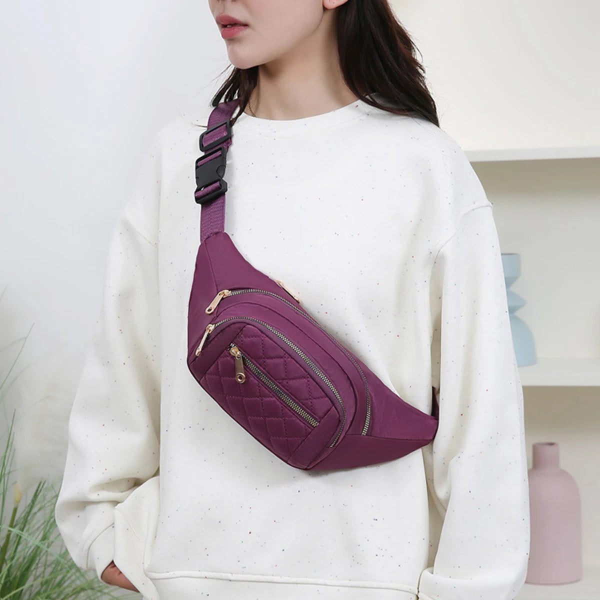 Bags / Women's handbags / Belt bags, Women's chest bags, Women's crossbody phone bags, Women's casual belt bags.A-ZMT