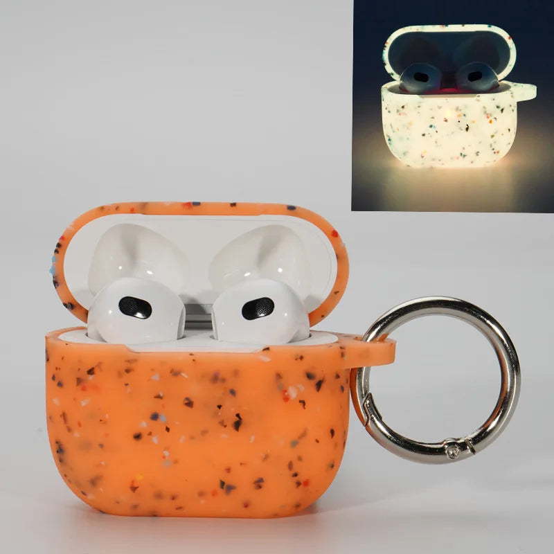 Night Light Luminous Silicone Soft Cover for Airpods Pro Protective Case for AirPods Pro 2 3rd 2rd Generation Headphone Cover