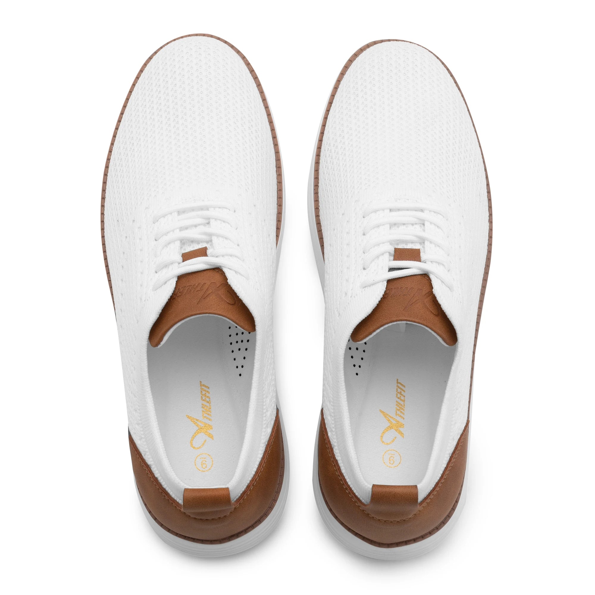 Men's Casual Sneakers Oxfords Business Mesh Breathable Walking Athletic Shoes