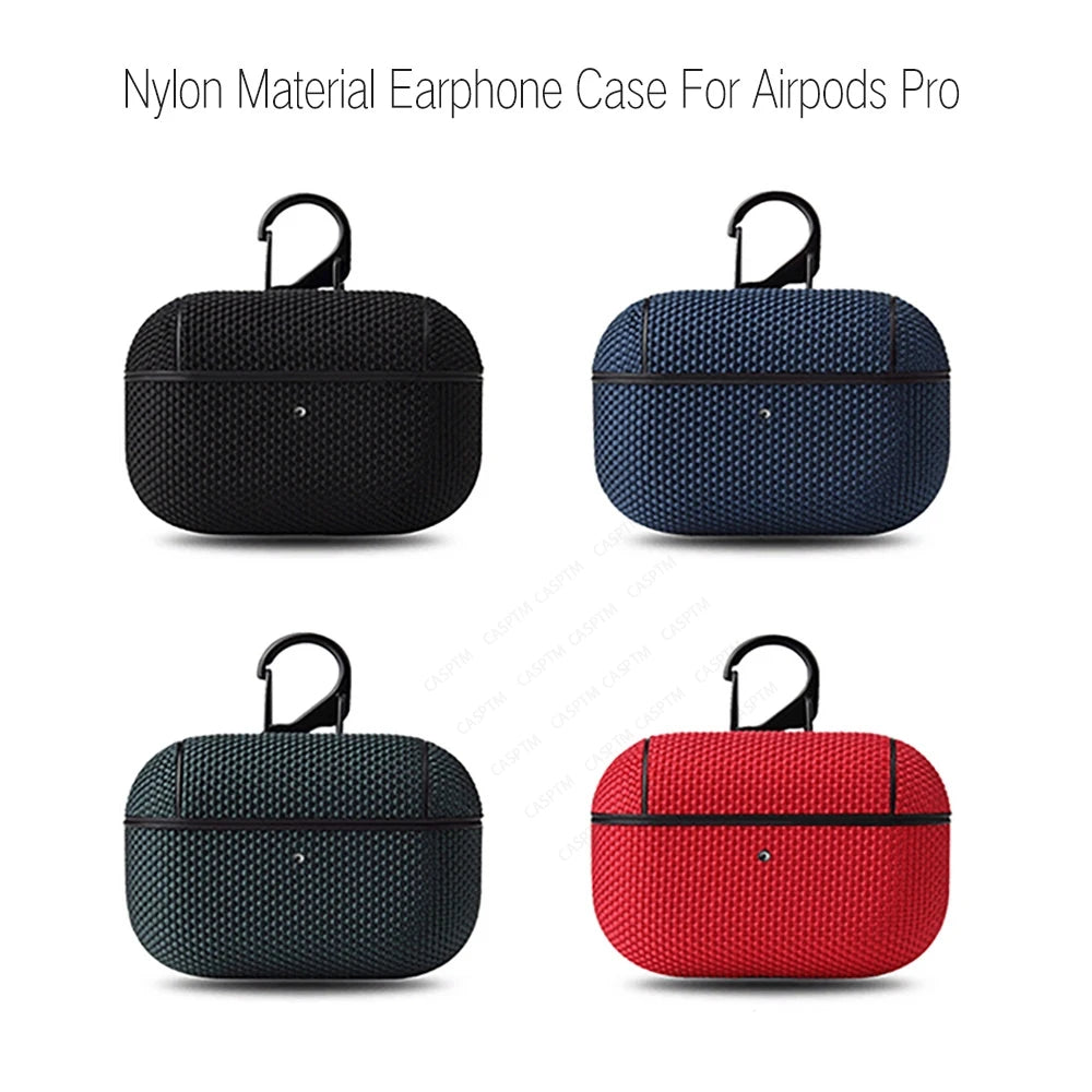 Case for Airpods 4 2024 nylon For AirPodsPro Textile Cloth Air pods 3 2 Airpod pro anti Fingerprints protector for Airpods pro 2
