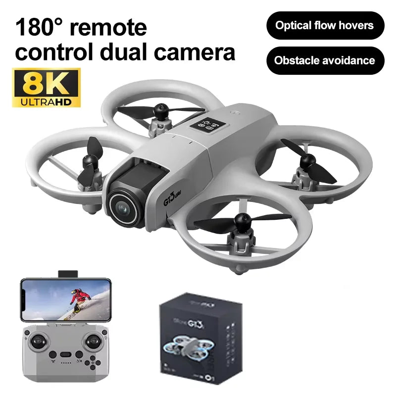 NEW Original GT3 MINI Drone 8K GPS Professional HD Aerial Photography Remote Control Aircraft HD Dual Camera Quadcopter Toy Gift