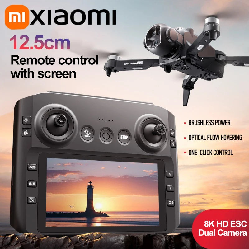 Xiaomi M7 Drone 8K Aerial HD Dual Camera Photography Intelligent Obstacle Avoidance Brushless Power 5G WIFI GPS Return Drone