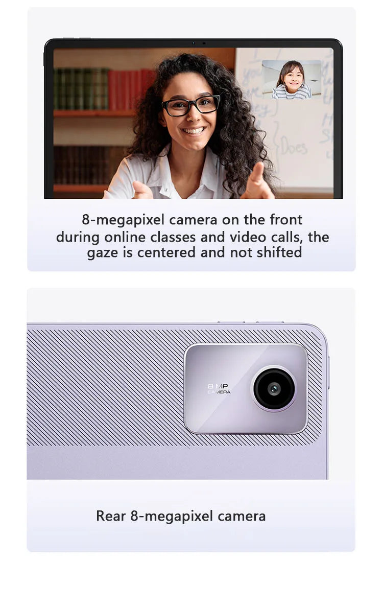 Global ROM Lenovo XiaoXin Pad 2024 Tablet 8GB 128GB Pads Qualcomm Snapdragon 685 Octa Core 11" WIFI 8MP Cam7040mAh 20W Charger