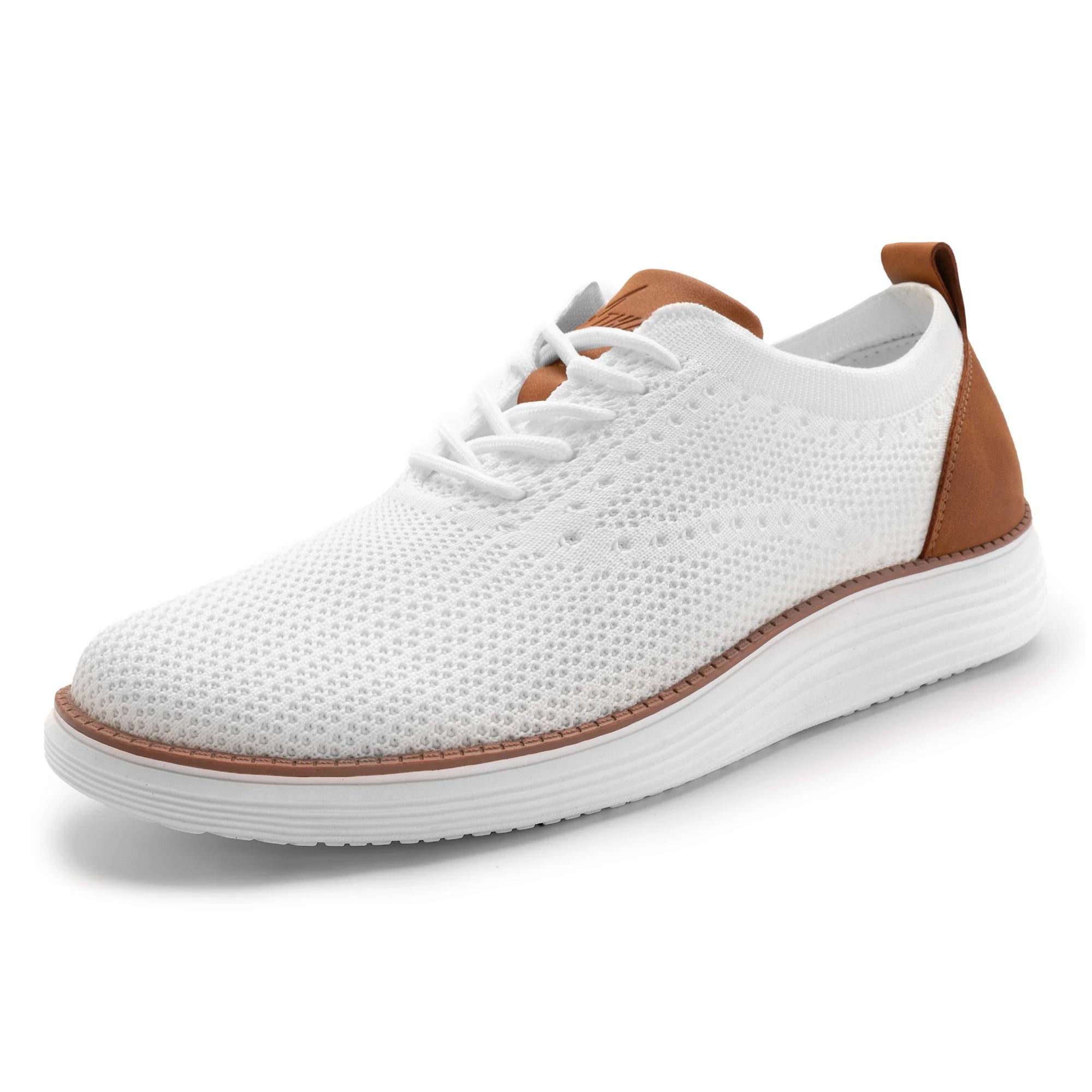 Men's Casual Sneakers Oxfords Business Mesh Breathable Walking Athletic Shoes
