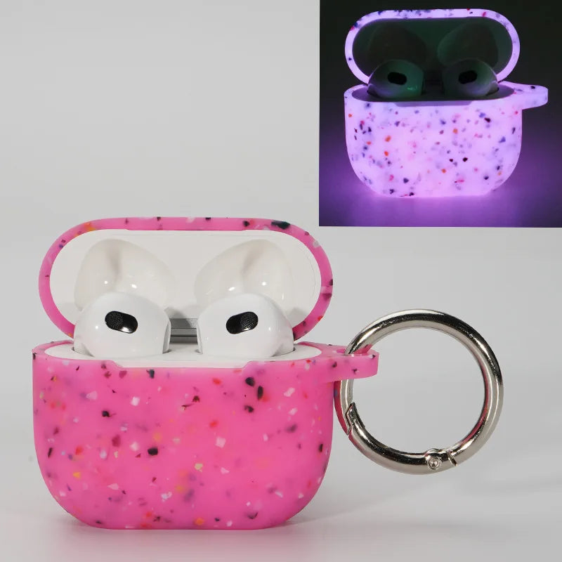 Night Light Luminous Silicone Soft Cover for Airpods Pro Protective Case for AirPods Pro 2 3rd 2rd Generation Headphone Cover