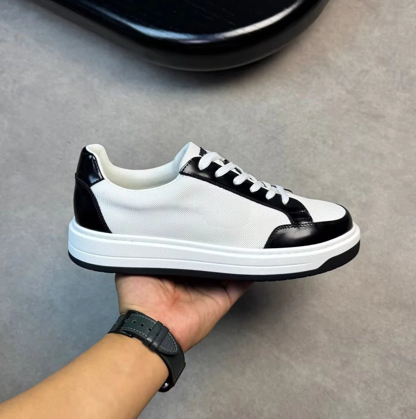 DOWNTOWN Designer Mens Shoes Sneakers Platform Shoes Casual Chaussure Leather Mens Trainers Luxury Running Sports Shoes