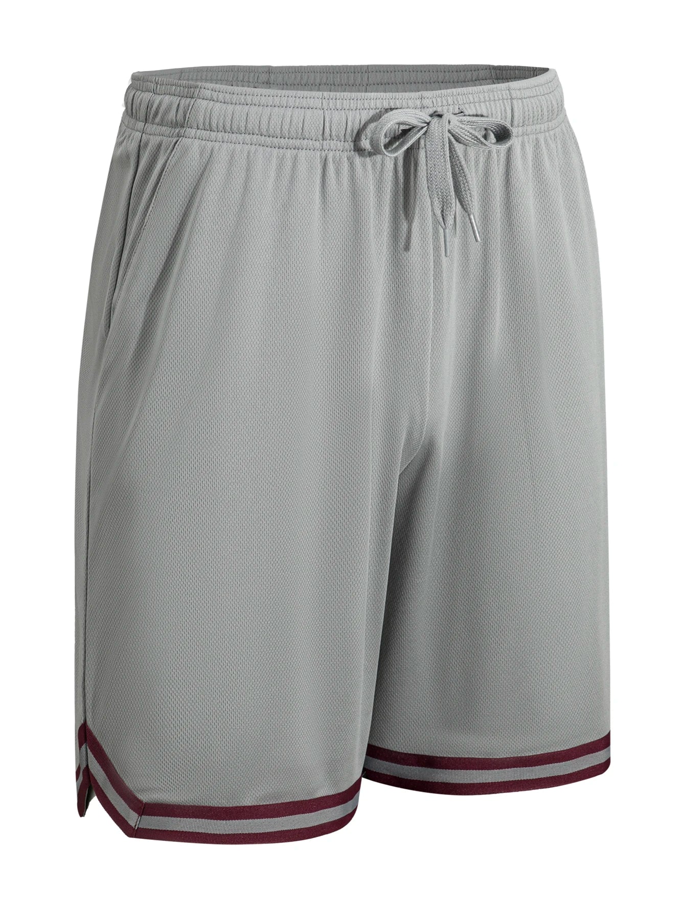4-piece men's sports basketball shorts made of moisture wicking fabric with drawstring waist and pockets loose summer sportswear