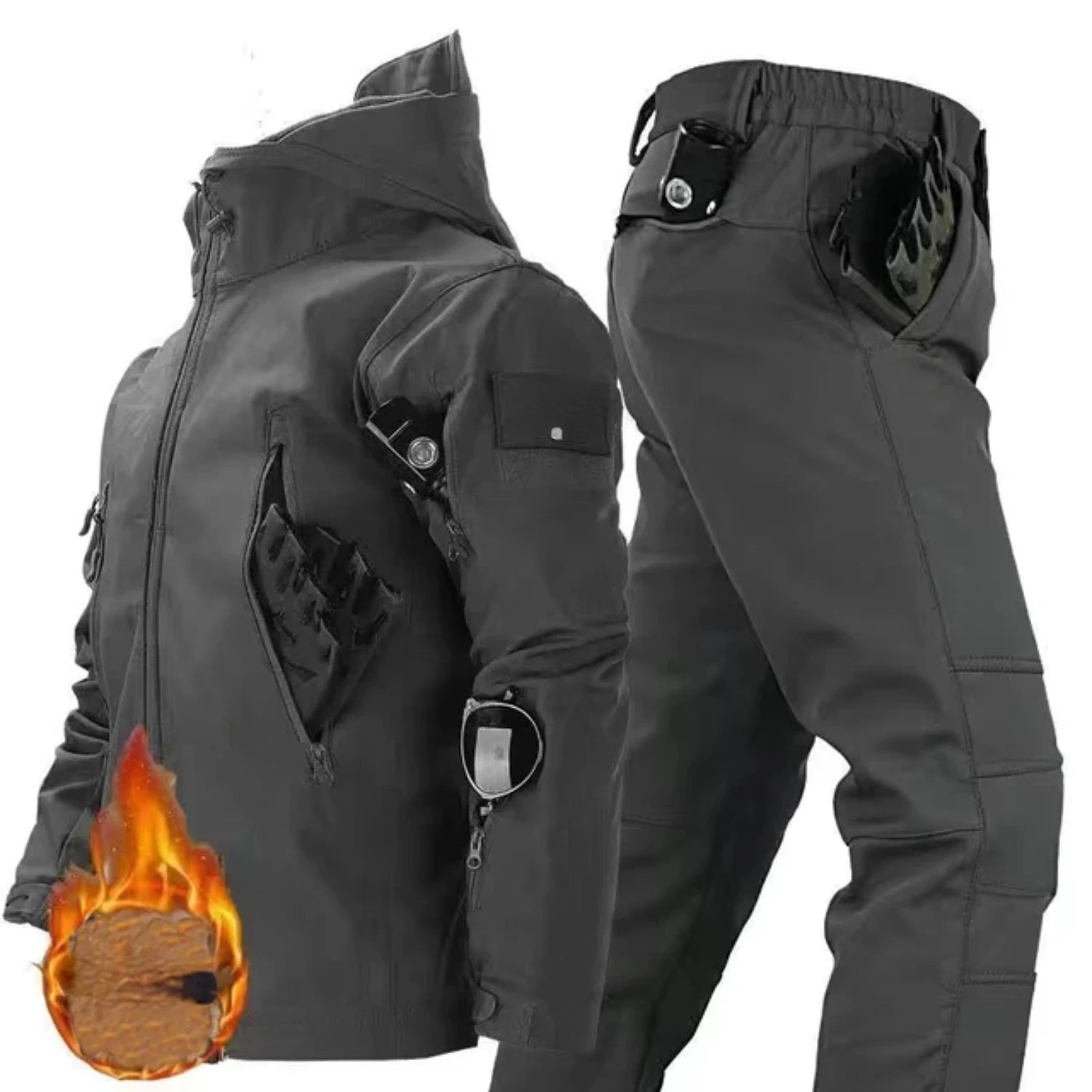Stay warm and dry in style with our cozy, waterproof fleece jackets - upgrade your outdoor adventures with these versatile, dura