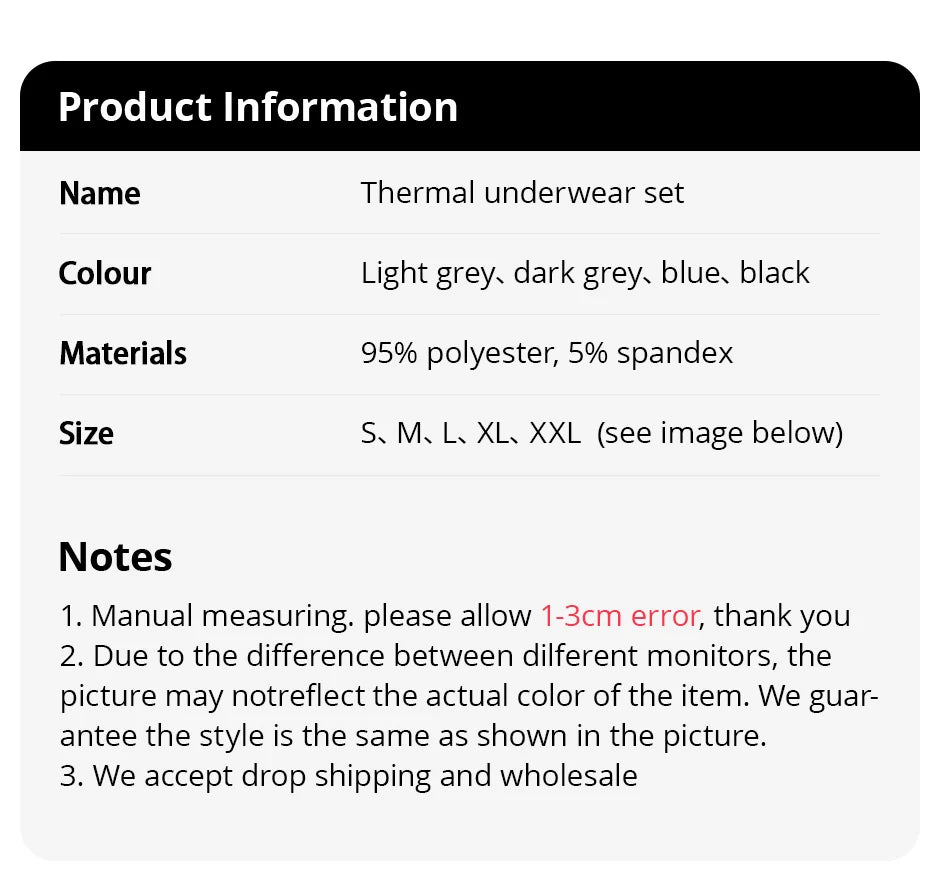 1/2/4-Piece Men's Fall/Winter Thermal Underwear Fashion Joker Long-sleeved Trousers Home Suit Youth Sports Elastic Waist Pants