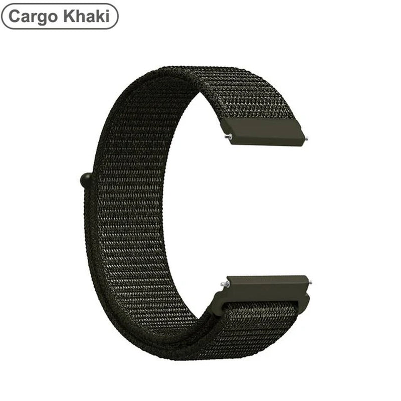 20Mm 22Mm Woven Nylon Sport Loop Watch Band Strap Quick Release Spring Pins USA