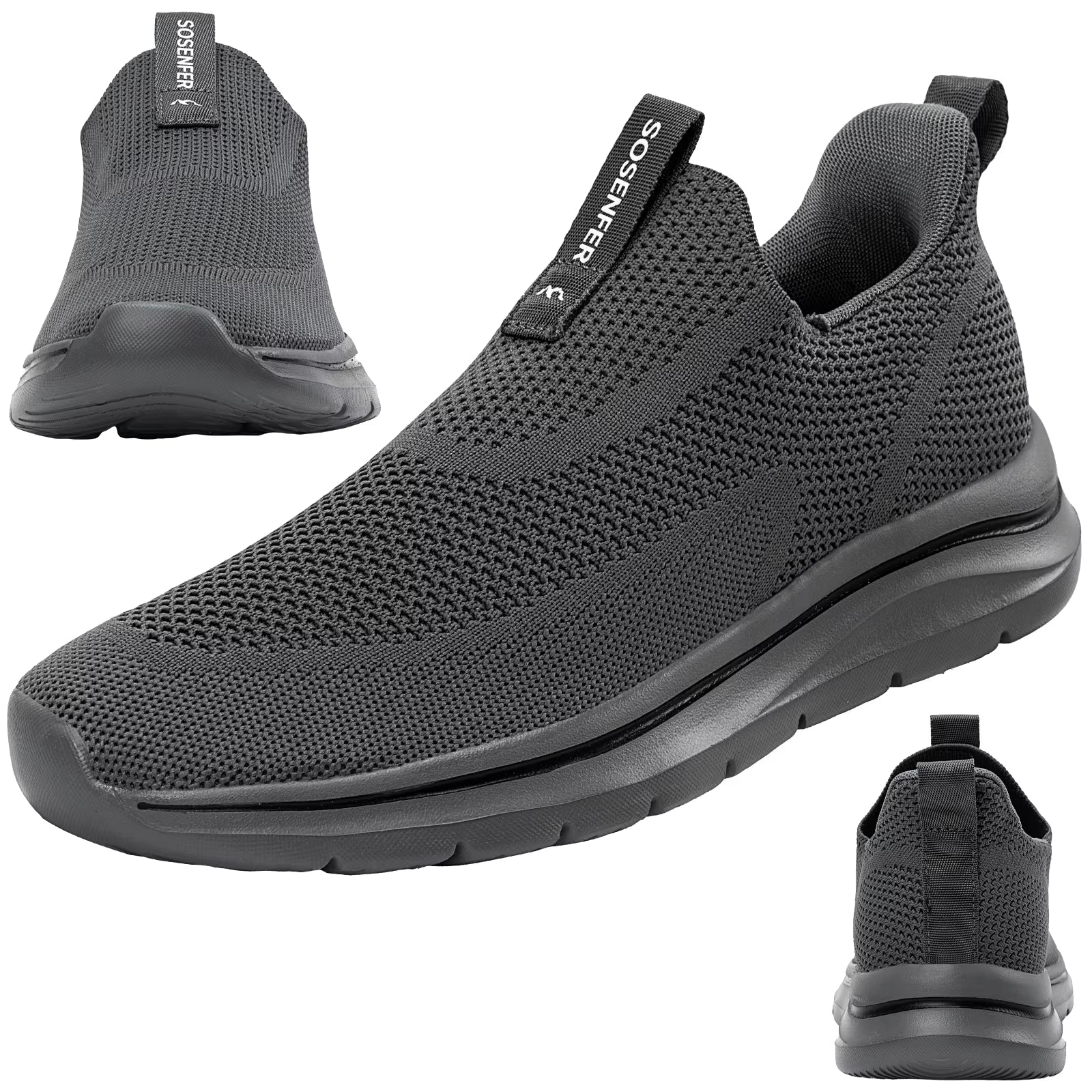 2025 Men'S Breathable Casual Sneakers Comfortable Soft Lightweight Mesh Lining for All Seasons Dropshipping Hot Sale Product