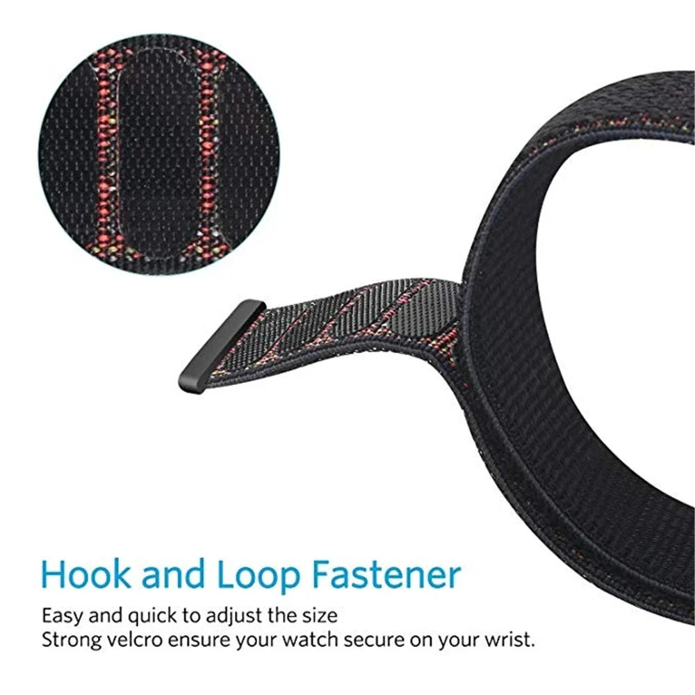 20Mm 22Mm Woven Nylon Sport Loop Watch Band Strap Quick Release Spring Pins USA