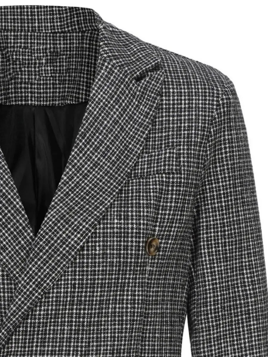 Men's Stylish Casual Blazer Slim Fit Gentleman Business Suit Jacket Versatile Sport Coat Comfortable Breathable