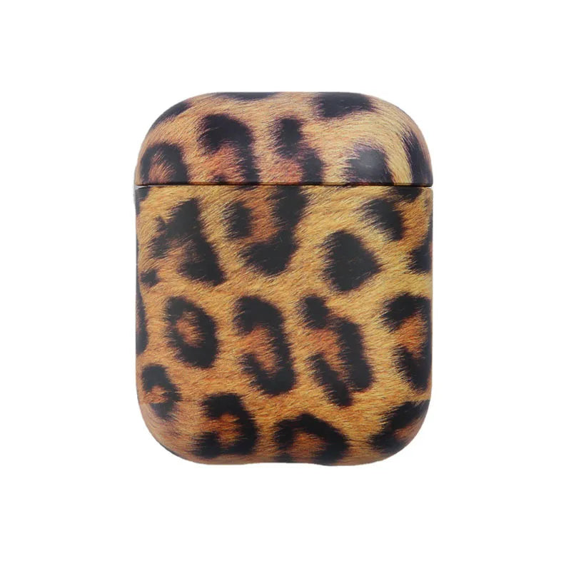 for Airpods Pro 1 2 Case Pink Leopard Airpods2 Zebra Print Split Design PC Cute Airpods Protector Accessories for Airpodspro 3