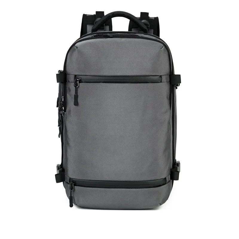 OZUKO New Men Backpack for 15"17" Laptop Backpacks Water Repellent Multifunction Bag USB Charging Travel Backpack Large Mochila