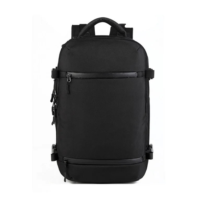 OZUKO New Men Backpack for 15"17" Laptop Backpacks Water Repellent Multifunction Bag USB Charging Travel Backpack Large Mochila