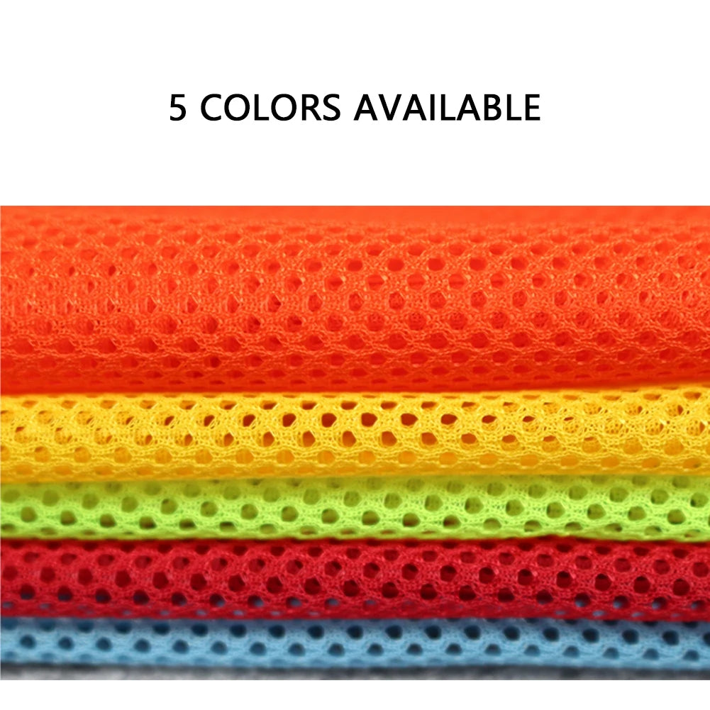 6/12 PCS Adults Children Soccer Training Vest Football Shirts Jerseys Scrimmage Practice Sports Vest Breathable Team Training