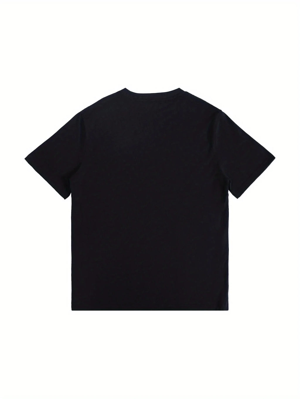 Men's Black and White Cow Print Dad T-Shirt