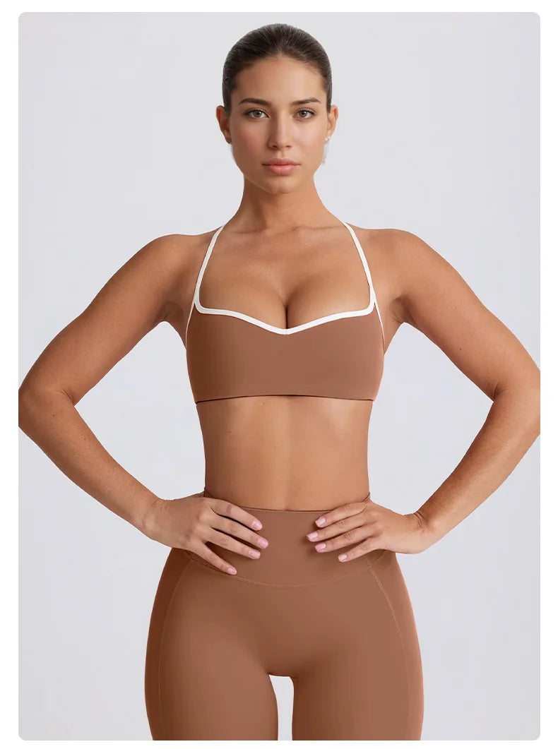 2 Pieces Tracksuit Women Yoga Set Nude Feeling Workout Set Gym Clothes Push Up Fitness Running Sportwear Sport Bra Leggings Suit
