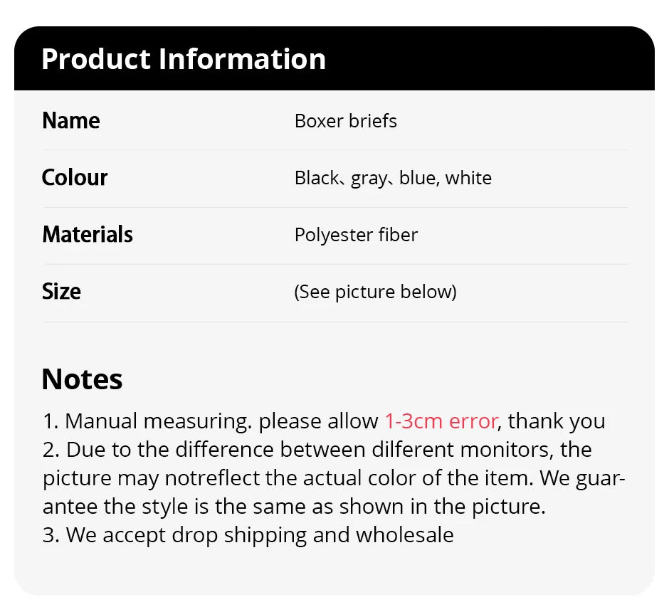 4 Pack European and American MEN'S Solid Color Boxer Underwear Comfortable Swimming Trunks Oversized Juvenile Boxer Underwear