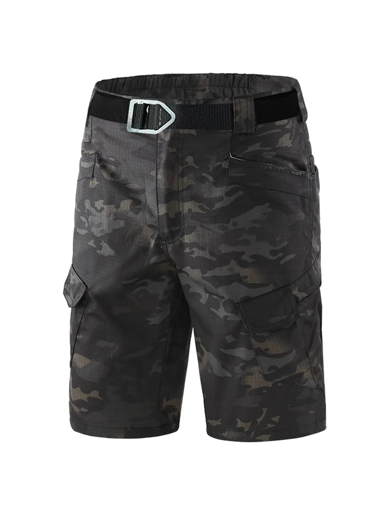 2024 Summer Men's Thin Loose Casual Pants Simple Wearable Work Clothes Camouflage Wear-resistant Tooling Sports Shorts For Man