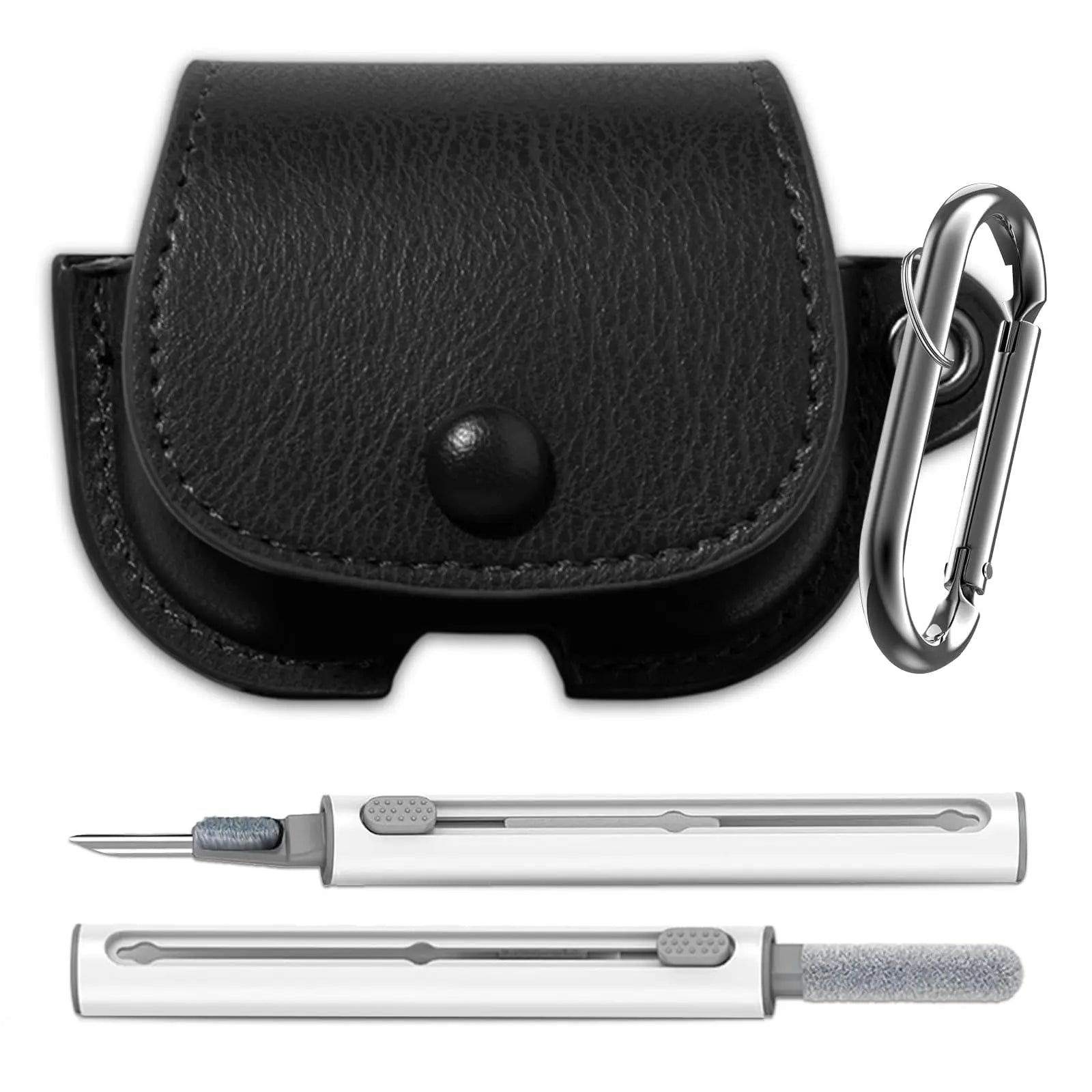 for Apple Airpod Pro 3 Case 2025 Leather Wireless Charging Protective Headphone Case Cover Leather Case for Airpods Pro 3rd Gen